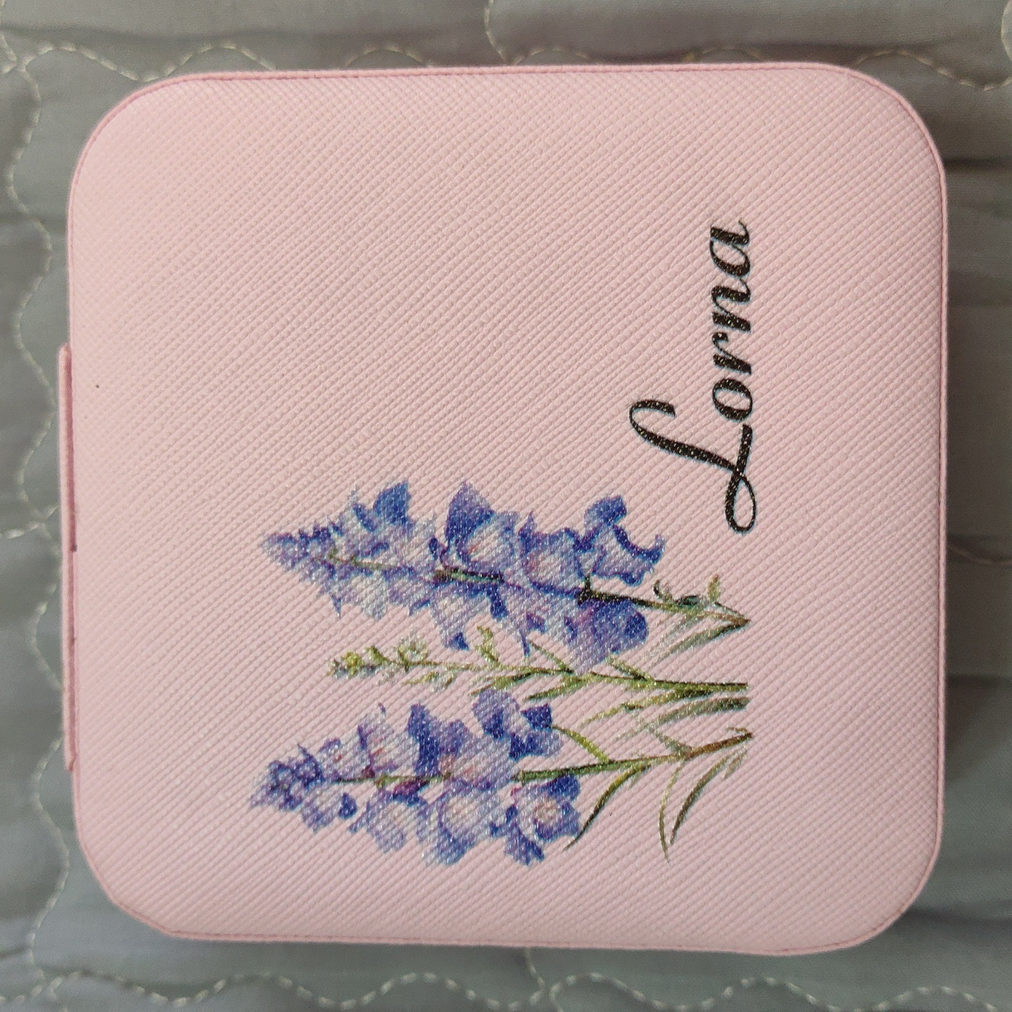 Nwot Personalized Mini Jewelry Box